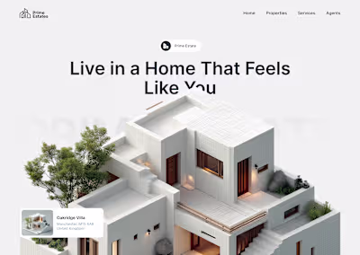 Real Estate Platform Design