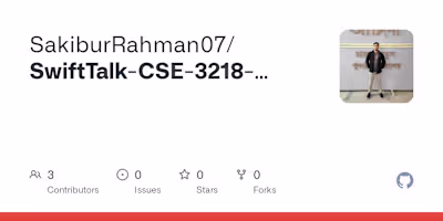 SwiftTalk: Real-time Messaging App Development