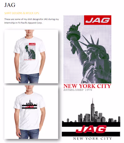 JAG PH Intership Works