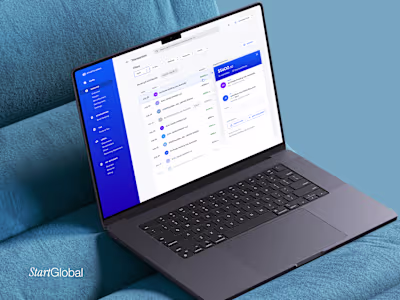 StartGlobal SaaS, B2B Web & Mobile Application | Fintech