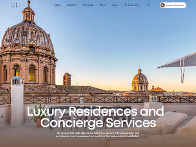 Luxury Website Development for Skylife