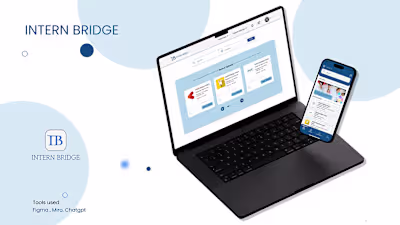 INTERN BRIDGE - APP TO FIND AND POST INTERNSHIPS :: Behance