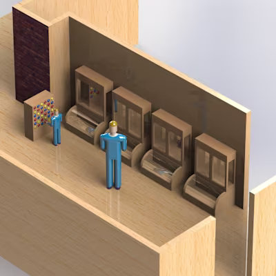 3D Model and Renders