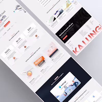 Complete website revamp for SaaS agency