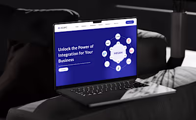 HR Integration Solution Website UI UX Design