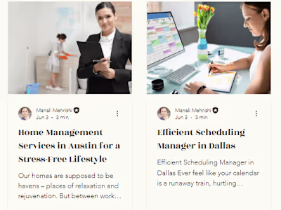 Written 50+ Blogs for B2C service startup