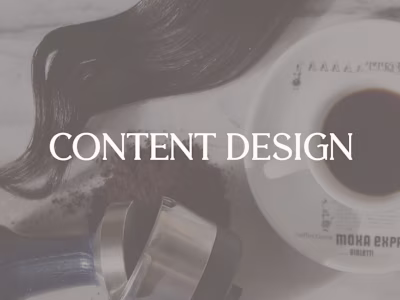 Content Design | GraphicsWithAlex