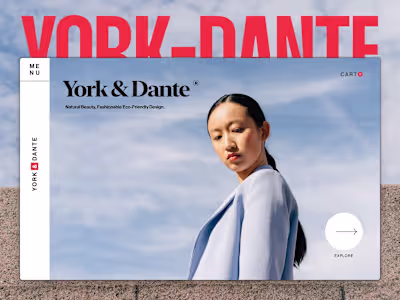 York & Dante Website