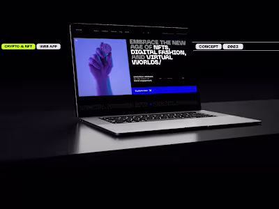 Landing Page NFT Collection