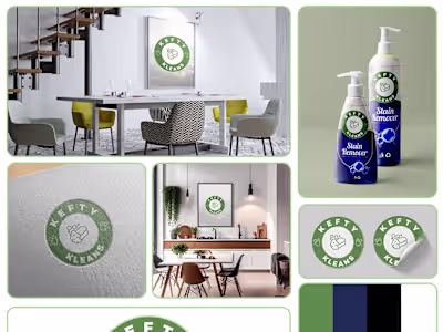Visual Identity Design for KEFTY KLEANS