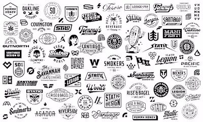 A selection of logos I’ve created over the years. A snapshot...