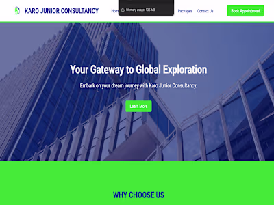 Travel Agency Demo Website
