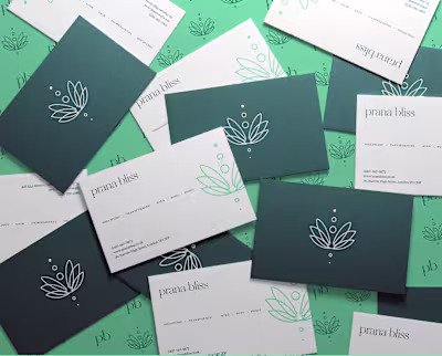 PRANA BLISS YOGA STUDIO- Brand Identity