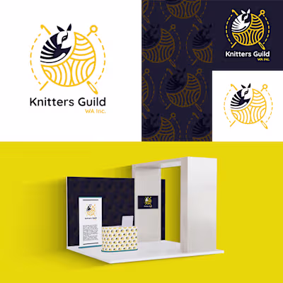 Knitters Guild Brand Design on Behance