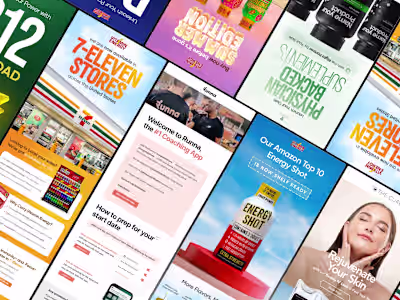 Email Newsletter Designs Collation