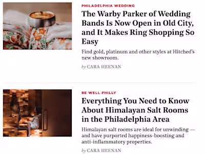 Cara Heenan - Author - Philadelphia Magazine