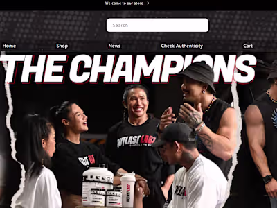 Outlastlabz USA Supplement - Shopify Project