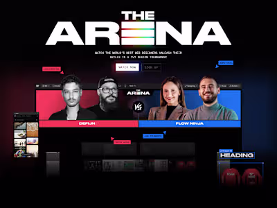 The Arena 2024 - Speed Building Challenge Website