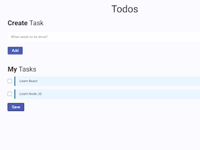 Todos Application