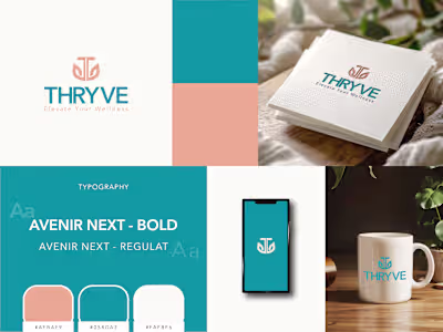 Thryve – Logo System & Mini Brand Guide