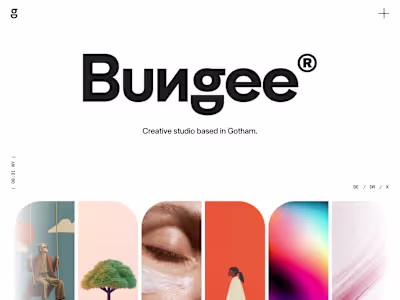 Bungee - Agency Website