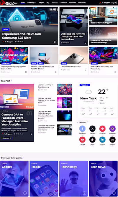 Build Complete Speed Optimized BlogNews WordPress Website.png: