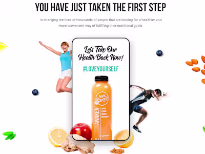 Main Squeeze Website Design