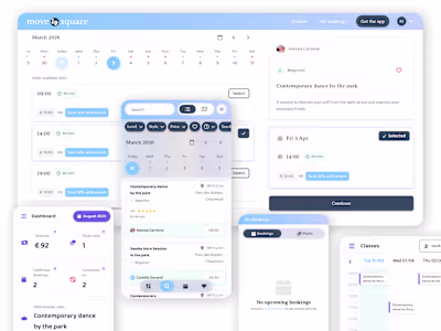 MoveSquare Wellness Marketplace Development