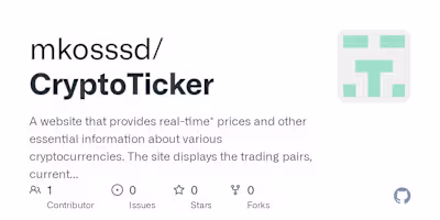 mkosssd/CryptoTicker