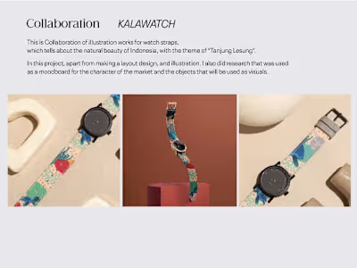 Collaboration Illustration "KALAWATCH"