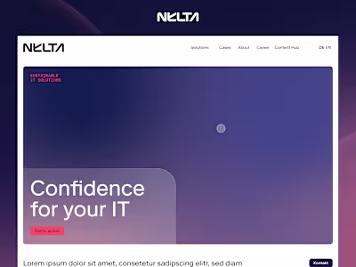 Nelta | Figma to Framer Development