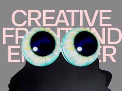 Creative Front End Engineer