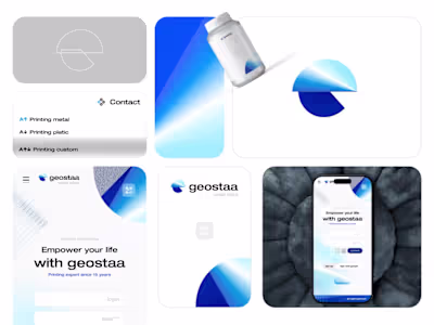 Geostaa branding package