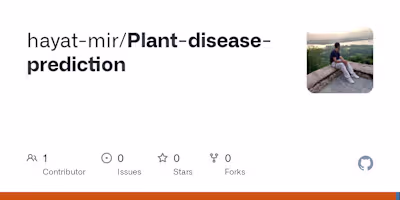 Plant-disease-prediction system