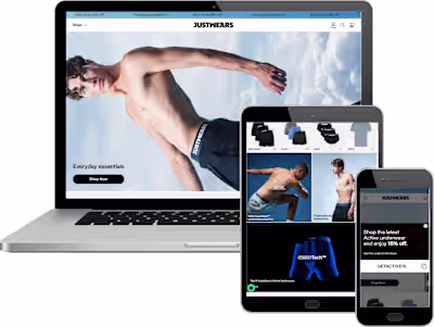 JUSTWEARS (Shopify Store)