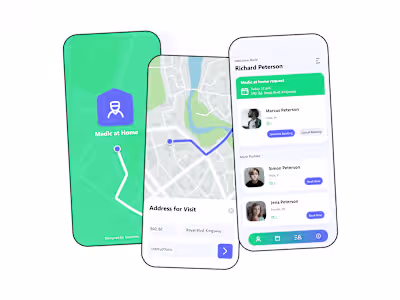 Medic at Home healthcare mobile app