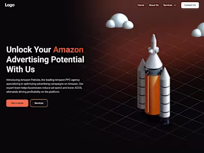 Landing Page Design for Startup Company