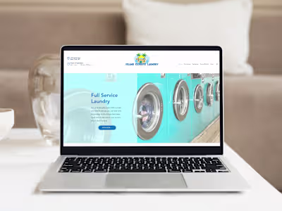 Website Design / Island Express Laundry