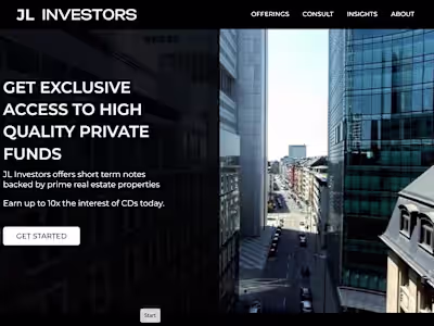 JLInvestors.com  wix website