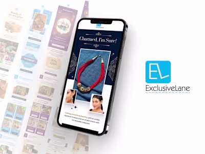 E-commerce Email Campaign Design for