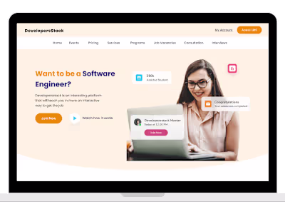 Web And LMS - UI/UX Design