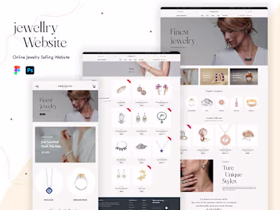 Jewellery Website: Explore the Beauty of Fine Jewellery Online