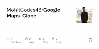GitHub - MohitCodes46/Google-Maps-Clone