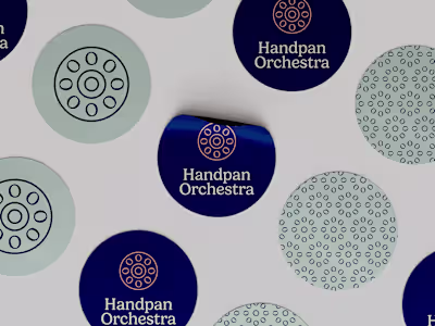 Handpan Orchestra | Brand Design; Visual Identity Design