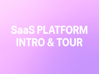 SaaS Platform Intro & Tour Video