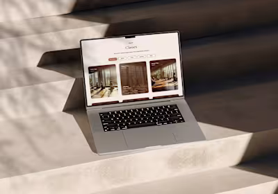 Yoga Branding, Web Design and Development using Webflow