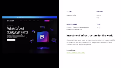 Product  Design / Development (Team Augmentation)