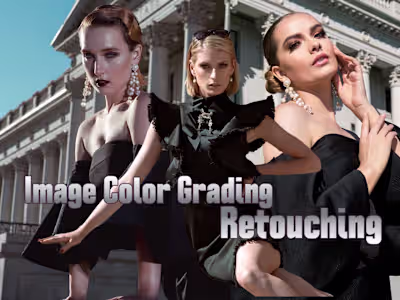 Image Color Grading + Basic Retouch