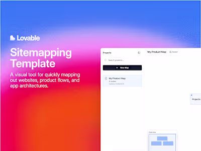Mapping Tool - Visual Mapping Tool Template