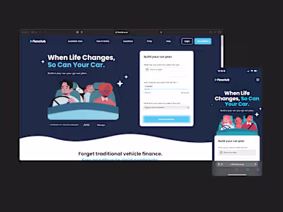 Design and Webflow Development for Flexclub
